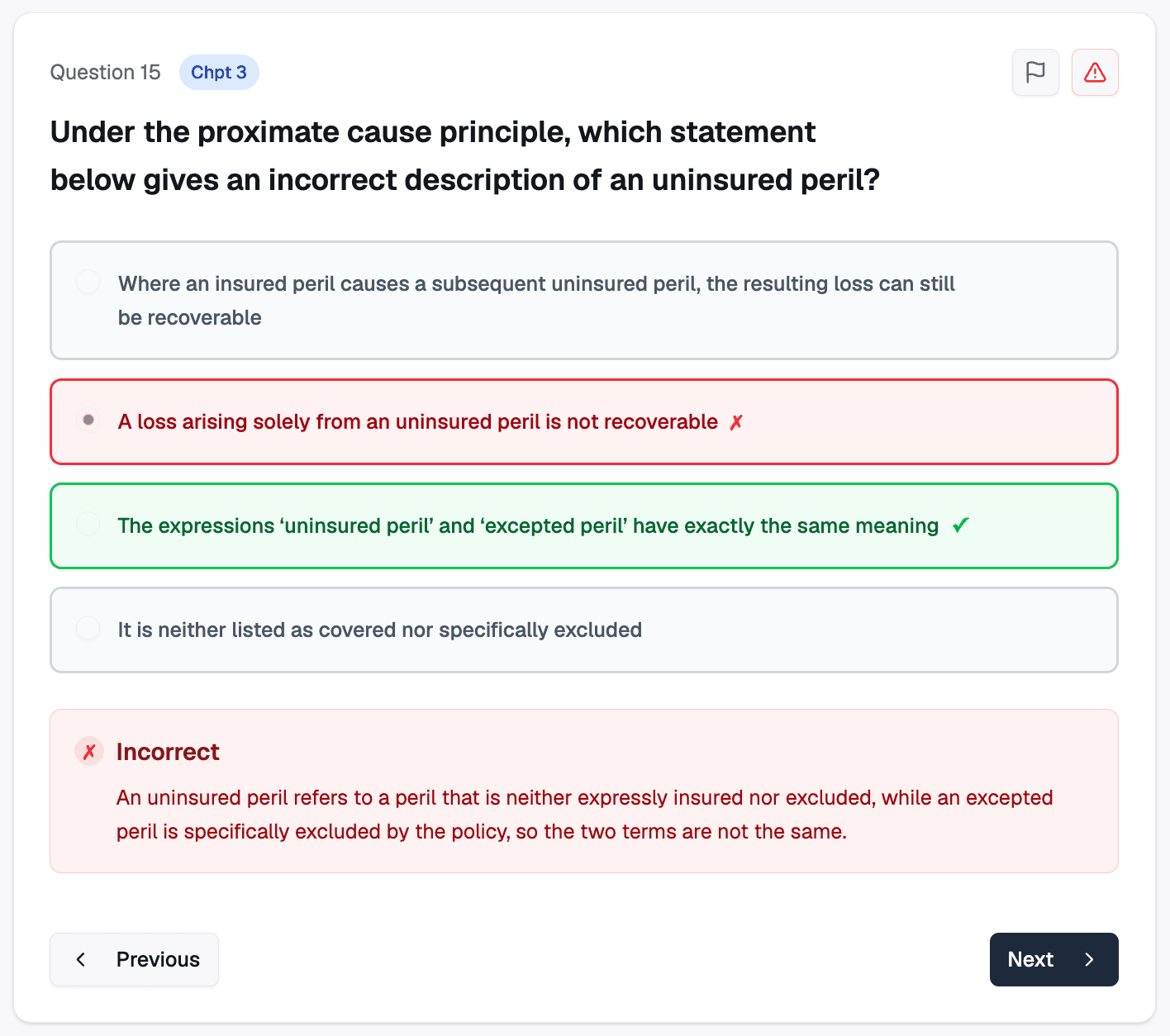 Instant feedback & explanations