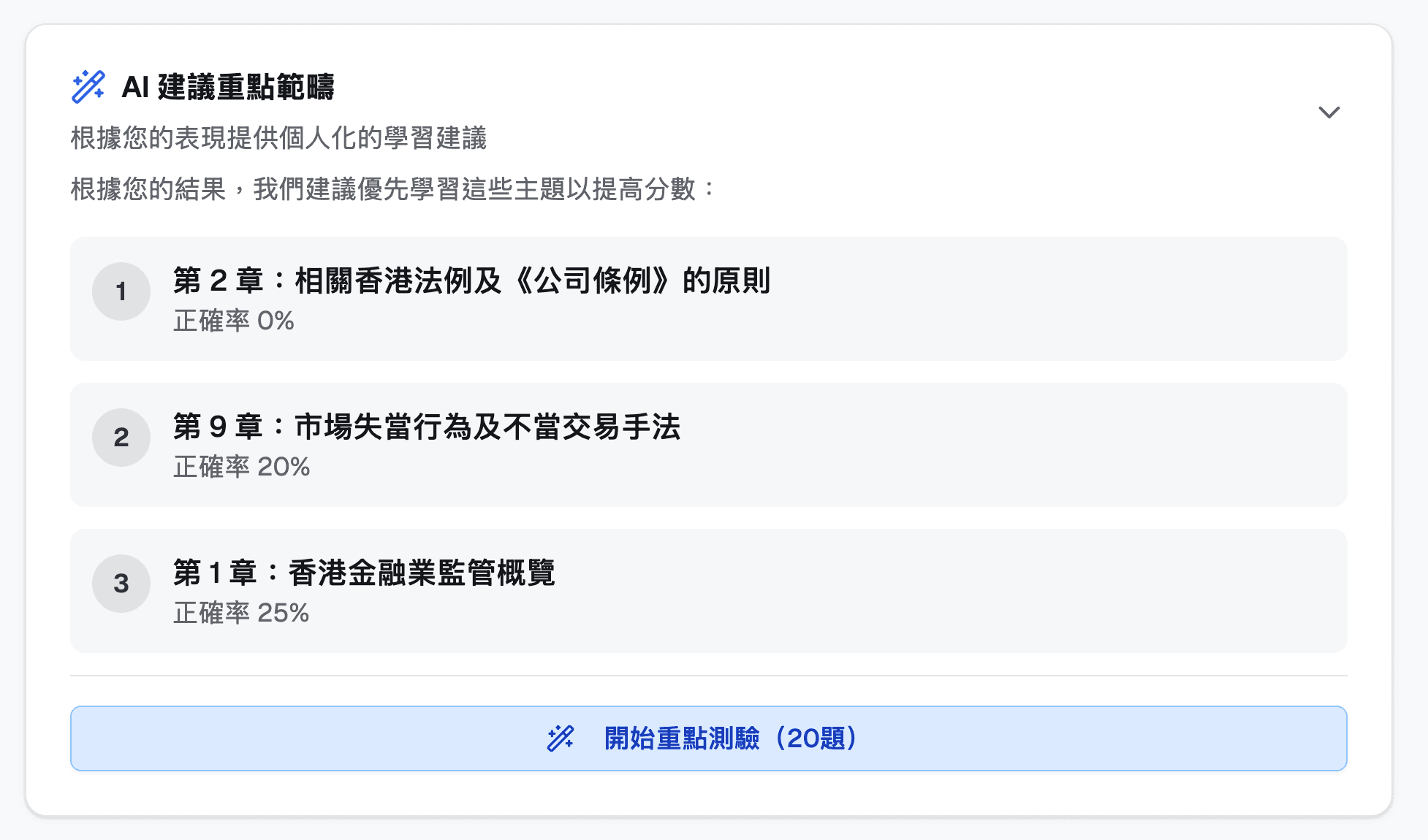 AI 智能推薦引擎