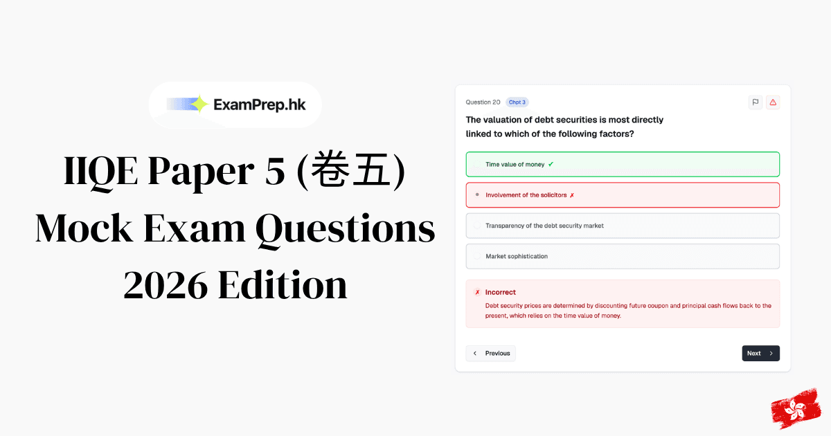 Free IIQE Paper 5 Mock Exam Questions & Answers (2026 Updated)