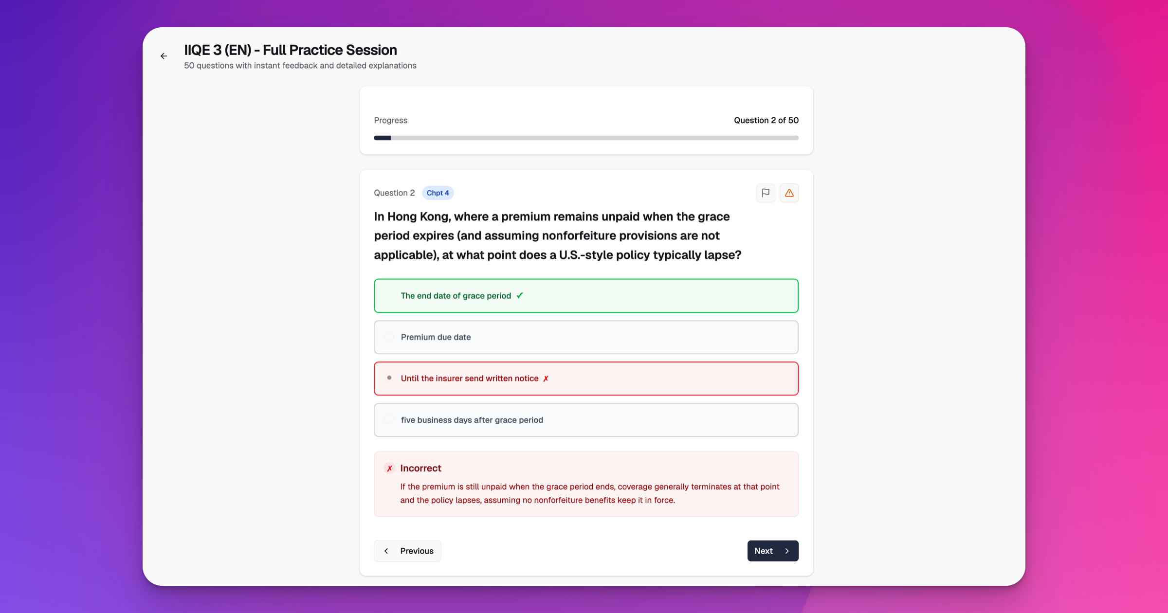 IIQE Paper 3 Instant Feedback and Explanation